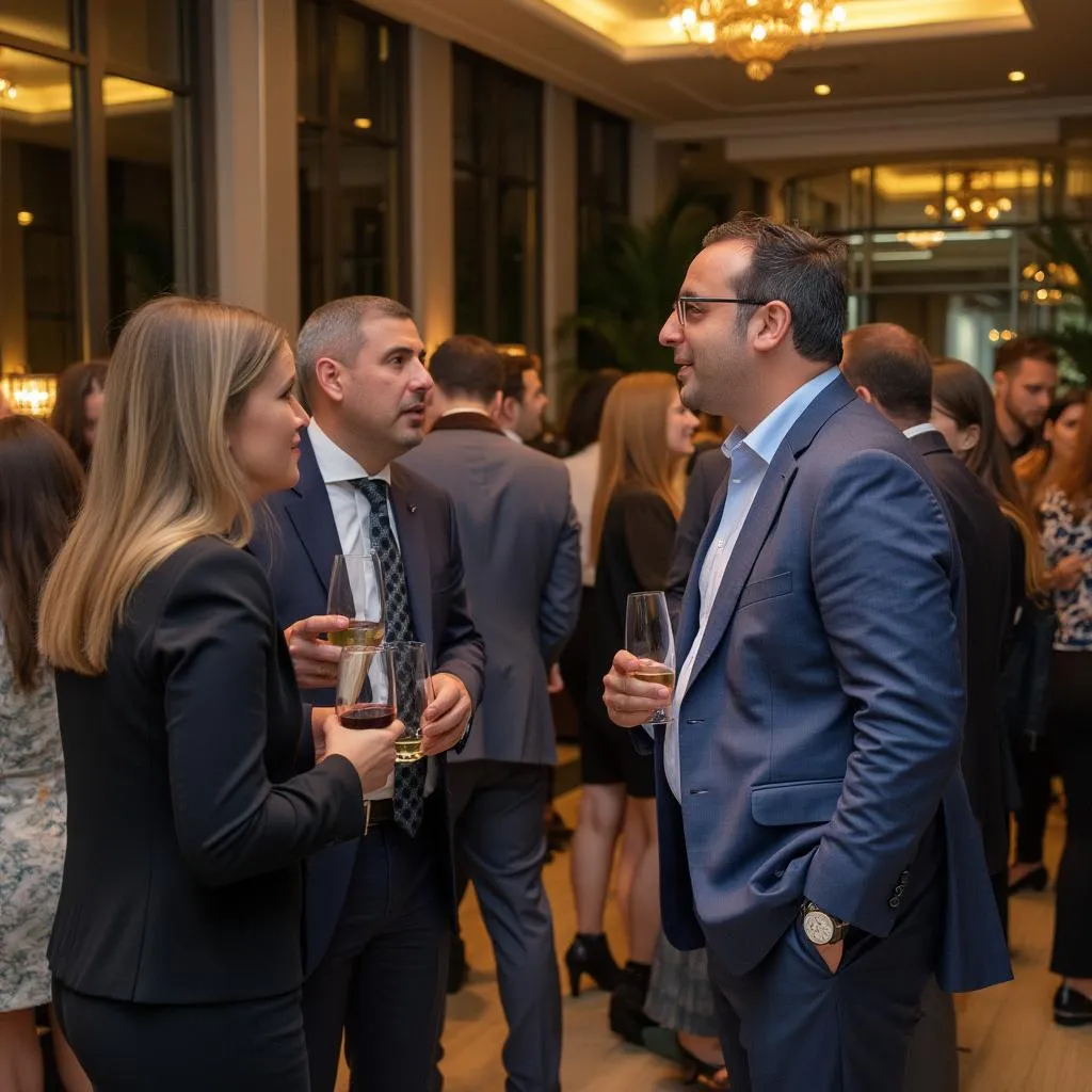 Evento de networking financiero